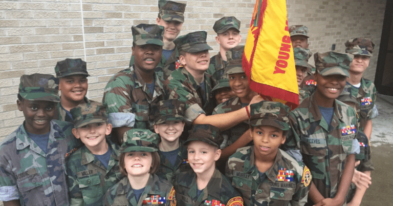 PGLS Cares - Young Marines Image